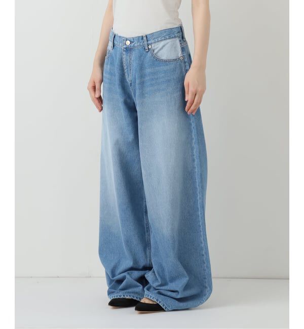 NOBLE「SERGE/サージ REMAKE BACK DARTS PANTS」|デニム|