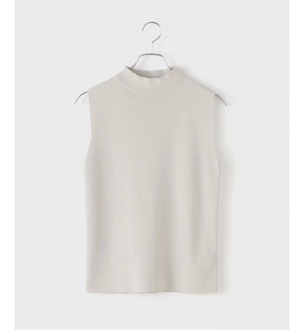 NOBLE「【洗える】ボトルネックスリーブレスニット」|ニット・セーター|