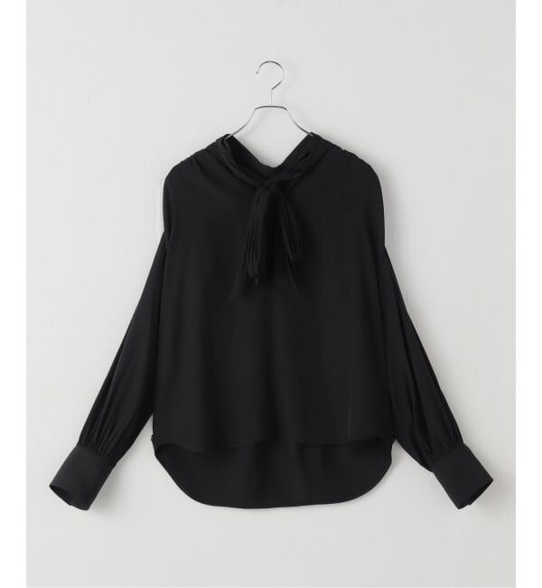 Spick and Span「ボウタイブラウス」|シャツ・ブラウス|ブラック