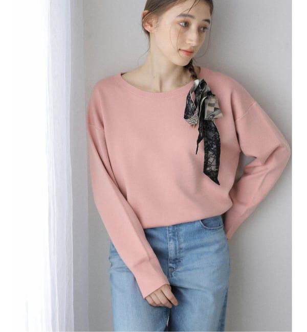  「《追加3》【洗える】接結クルーネックプルオーバー」|ニット・セーター|