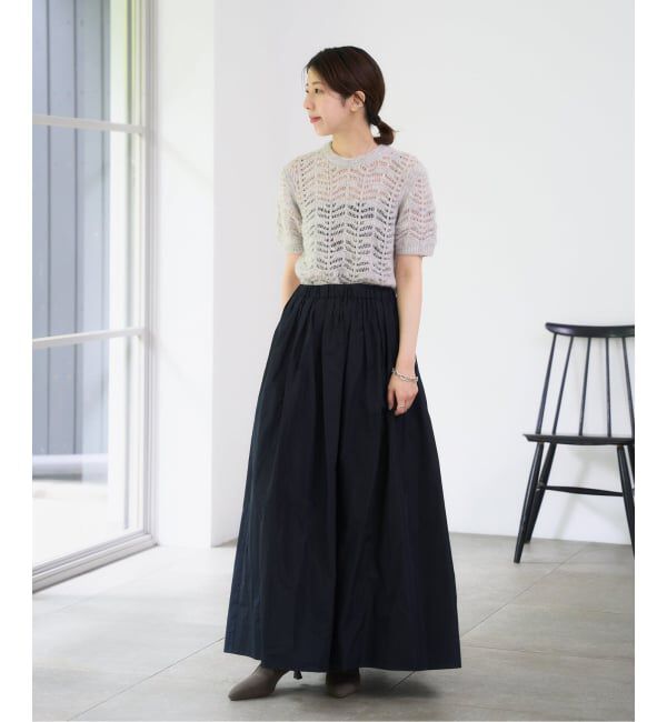  「5cmポインテッドニットショートブーツ」|ショートブーツ|