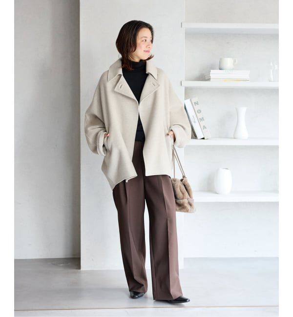  「《追加》6cmフレンチスクエアフィットショートブーツ」|ショートブーツ|