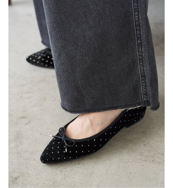  「《追加》ポインテッドグリッタードットバレエ」|バレエシューズ|