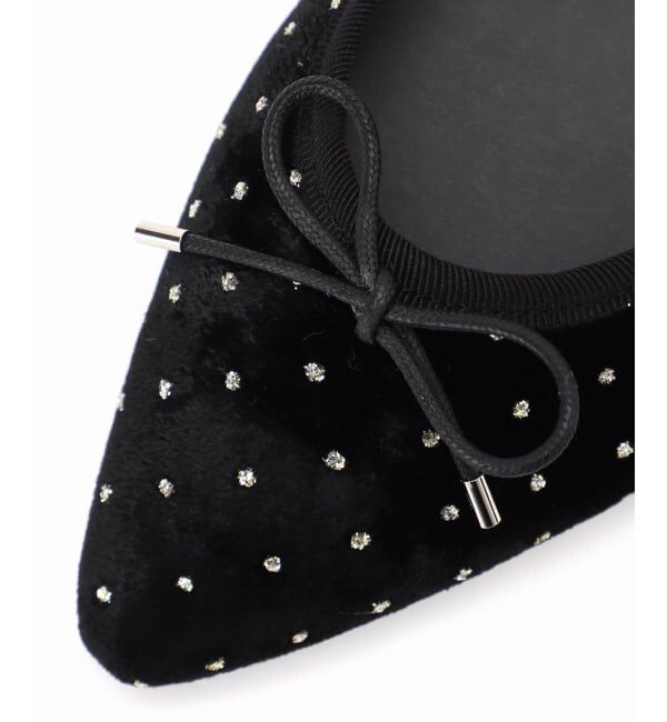  「《追加》ポインテッドグリッタードットバレエ」|バレエシューズ|