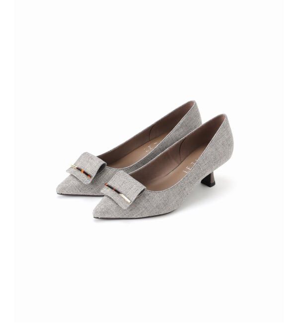  「5cmポインテッドマーブルバーパンプス」|パンプス|