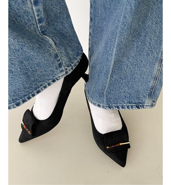  「5cmポインテッドマーブルバーパンプス」|パンプス|