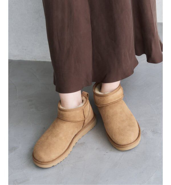  「UGG/アグ W CLASSIC ULTRA MINI」|ショートブーツ|
