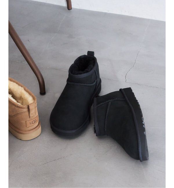  「UGG/アグ W CLASSIC ULTRA MINI」|ショートブーツ|