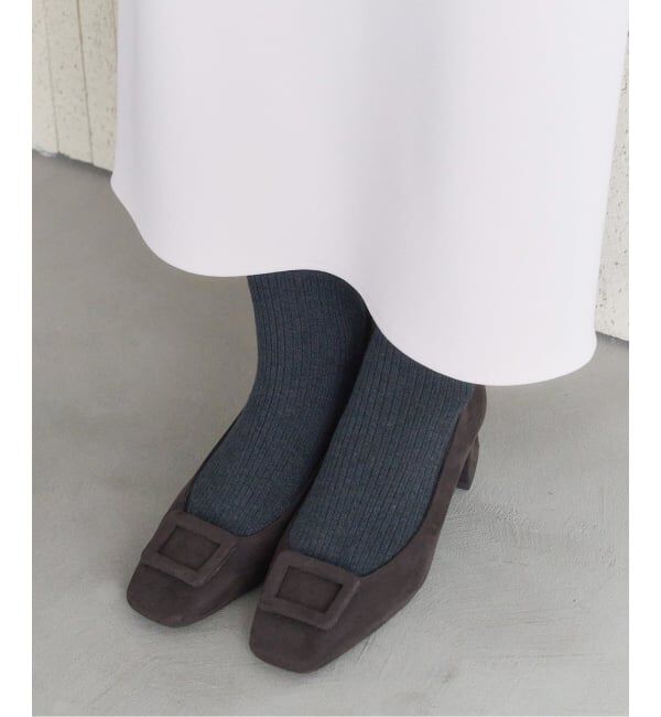  「4.5cmスクエアバックルパンプス」|パンプス|