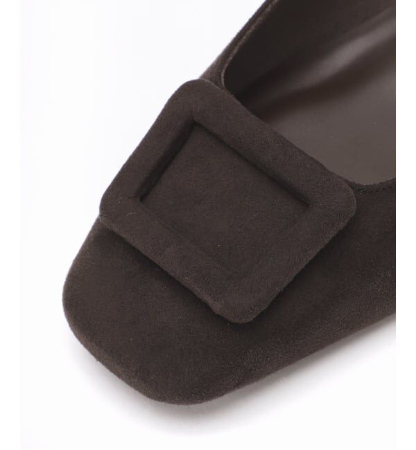  「4.5cmスクエアバックルパンプス」|パンプス|