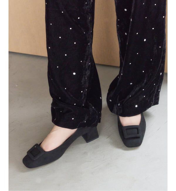  「4.5cmスクエアバックルパンプス」|パンプス|