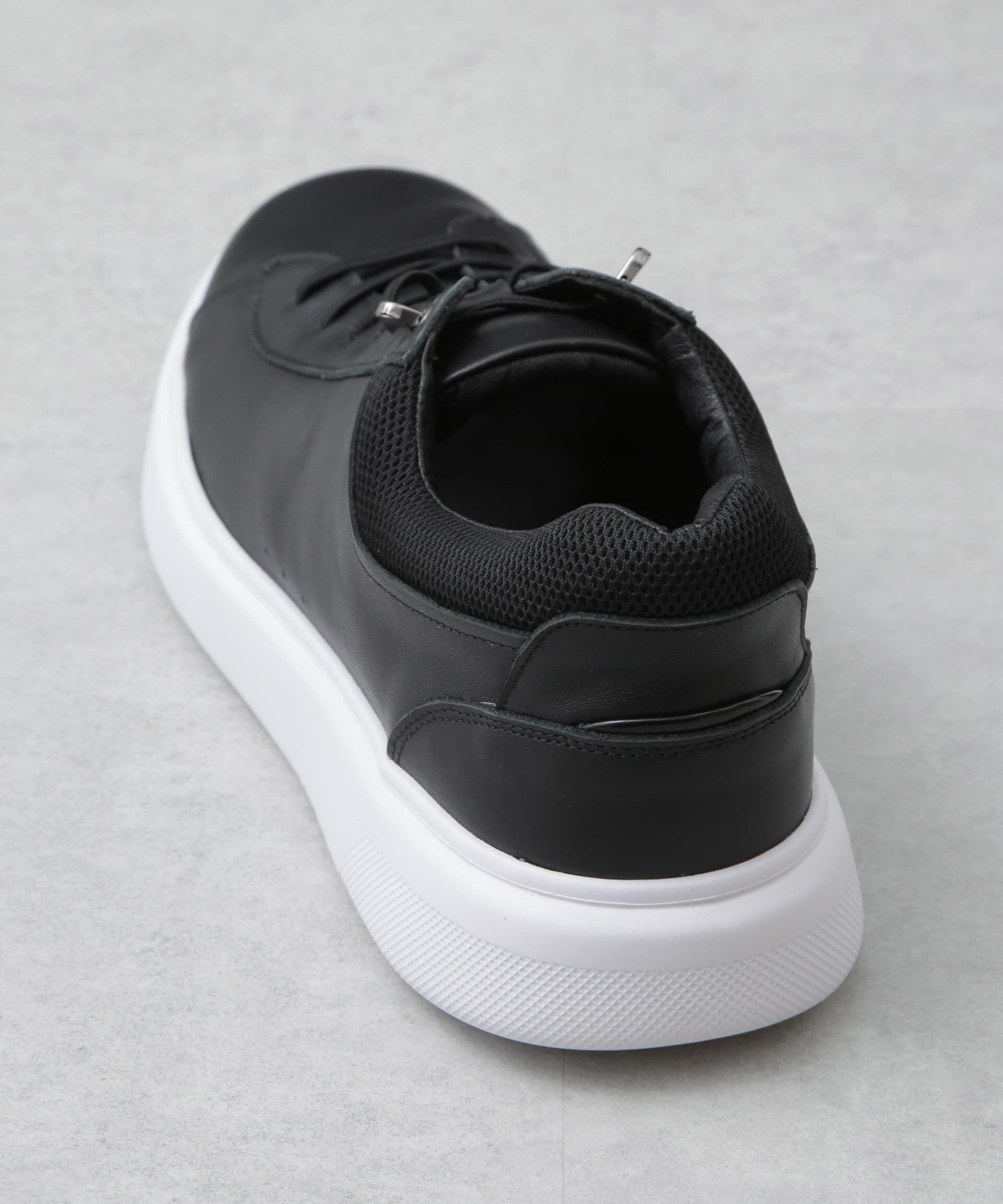 nano･universe「「N SERIES」アクティブレザースニーカー&times;BMZソール」|スニーカー|