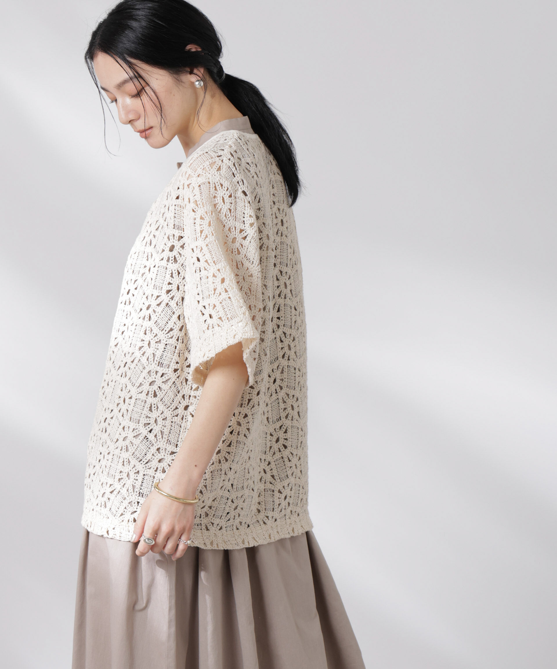 nano･universe「コットンコードレースジャケット（セットアップ可）」|テーラードジャケット|