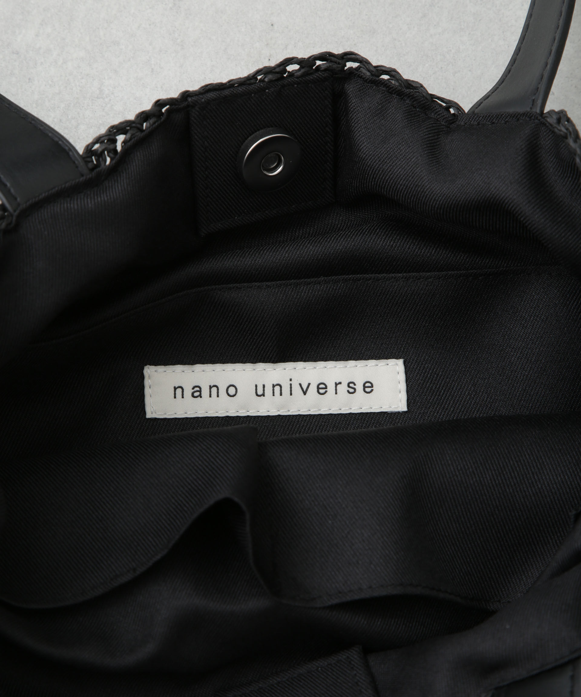 nano･universe「ストローメッシュトートバッグ」|ショルダー・メッセンジャー|