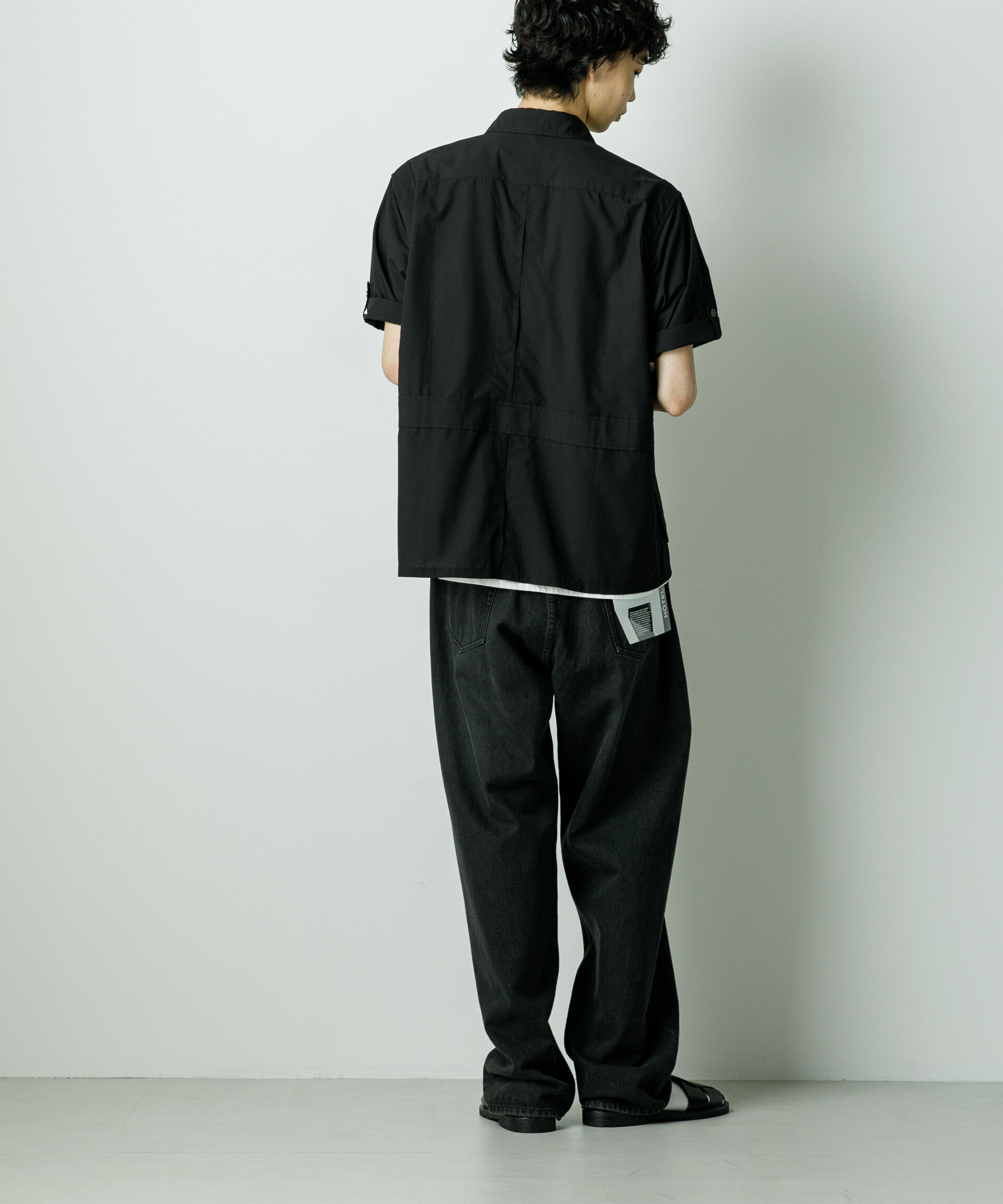 nano･universe「｢HOTEL PALACE｣TRポプリンサファリシャツ」|シャツ・ブラウス|