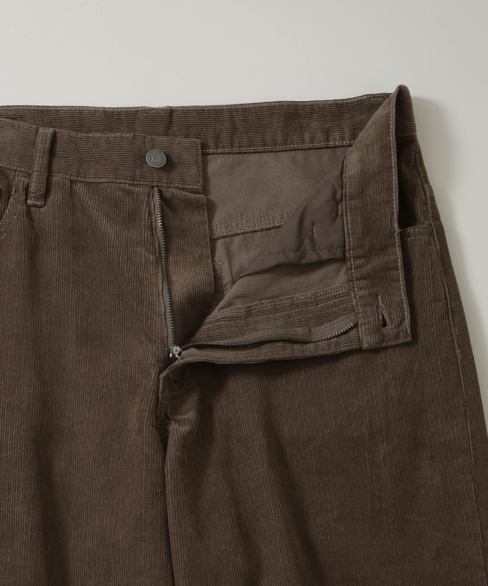 nano･universe「｢HOTEL PALACE｣ ワイドストレートコーデュロイパンツ」|チノ|