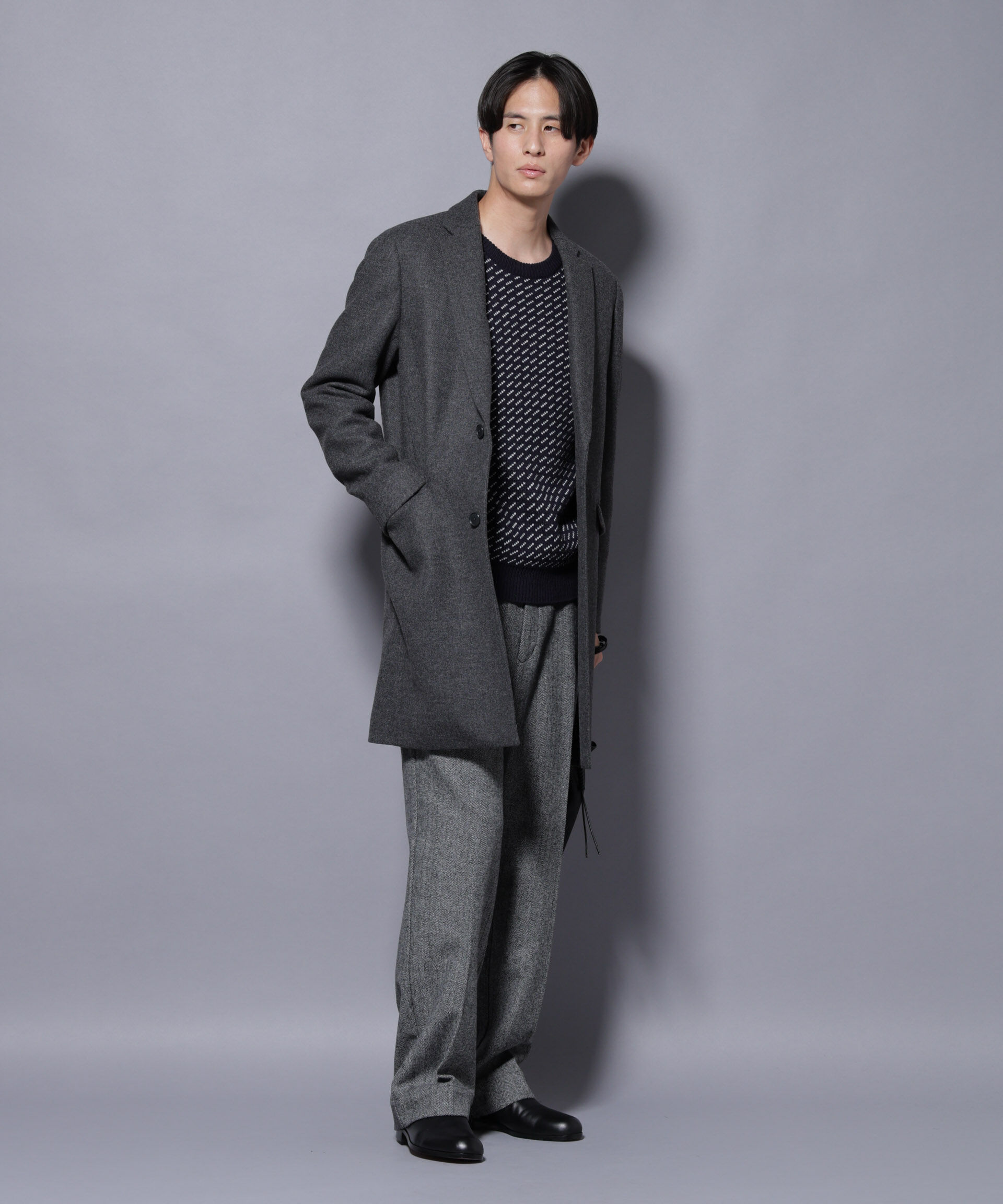 nano･universe「ウール/Nメルトンチェスターコート」|その他|