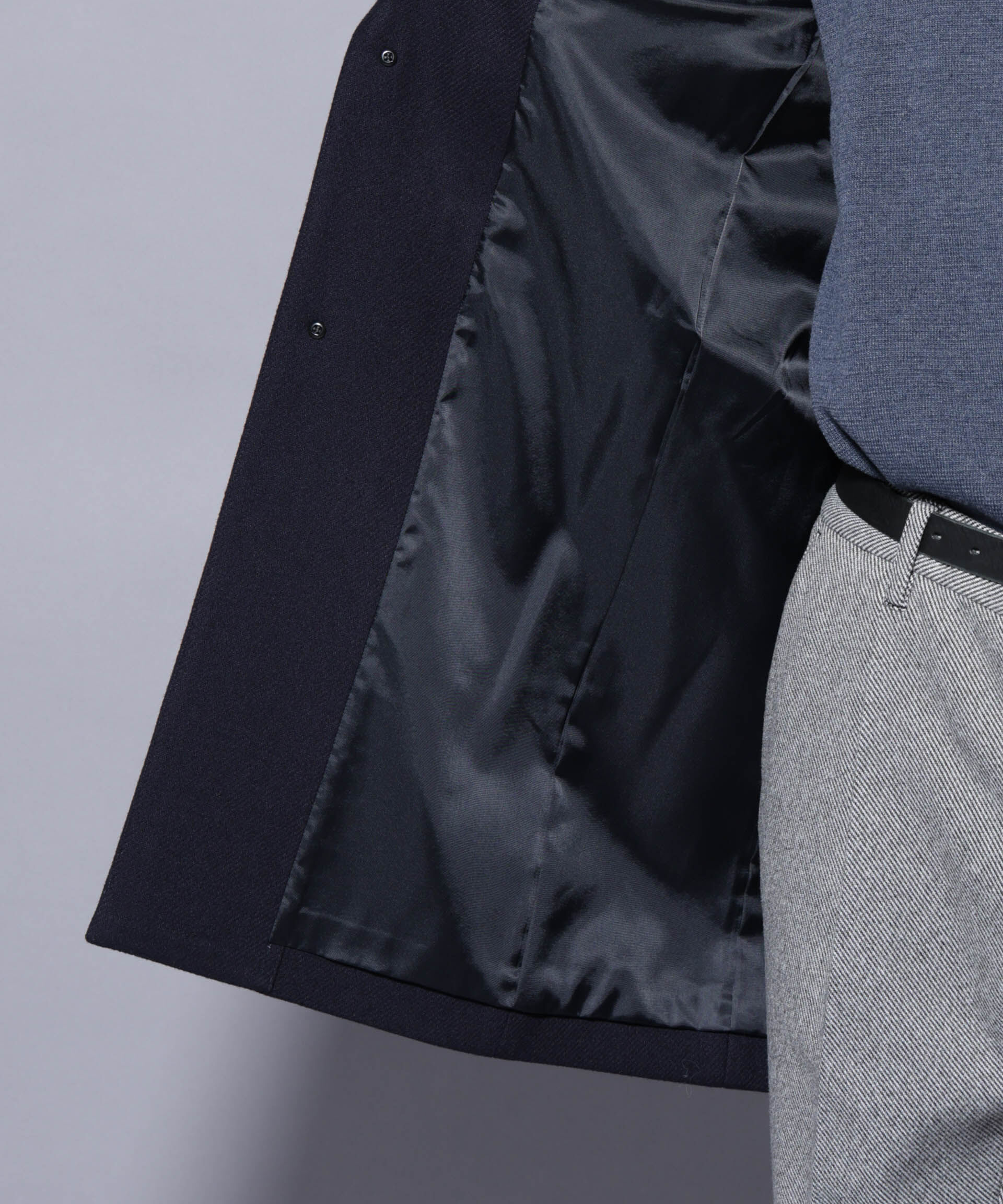 nano･universe「ウール/Nメルトンチェスターコート」|その他|