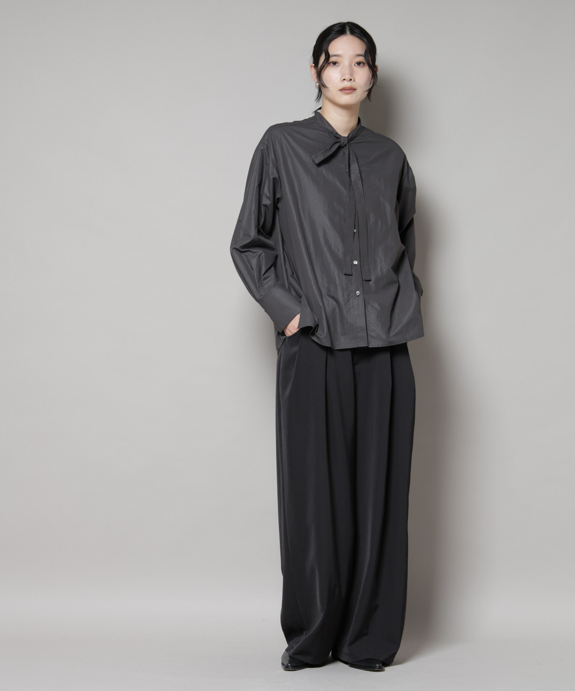 nano･universe「チンツボウタイシャツ」|シャツ・ブラウス|