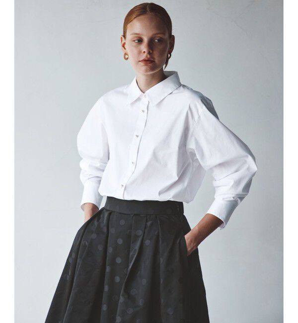 組曲「【ボウタイ付き】メッセージシャーティング シャツ」|シャツ・ブラウス|