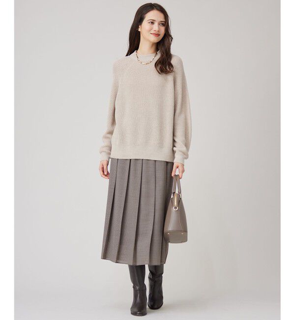 自由区「【セットアップ対応・洗える】ハイツイストビエラプリーツ スカート」|スカート|