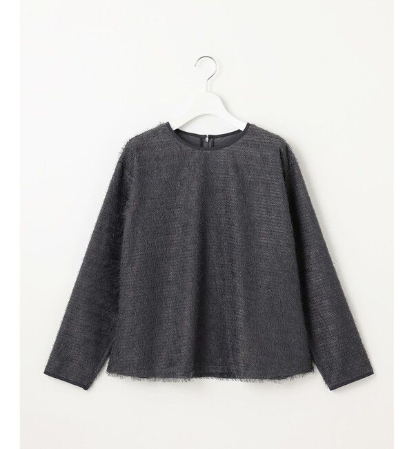 自由区「【カタログ掲載】ループカットジャカードプルオーバー ブラウス」|シャツ・ブラウス|