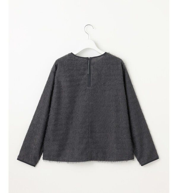 自由区「【カタログ掲載】ループカットジャカードプルオーバー ブラウス」|シャツ・ブラウス|