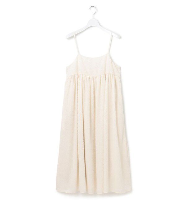 23区「【SLOW/一部店舗限定】カットジャカード キャミソールワンピース」|ドレス|