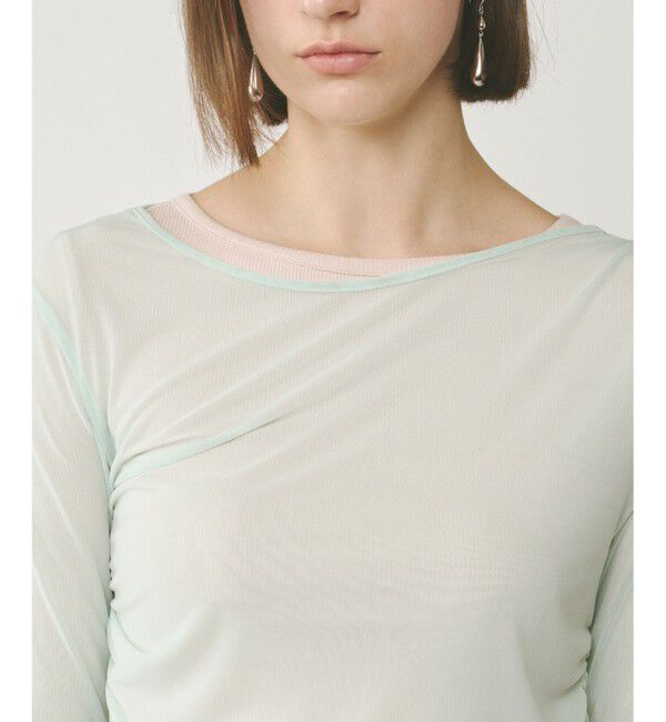  「レイヤードカットトップ」|Tシャツ・カットソー|