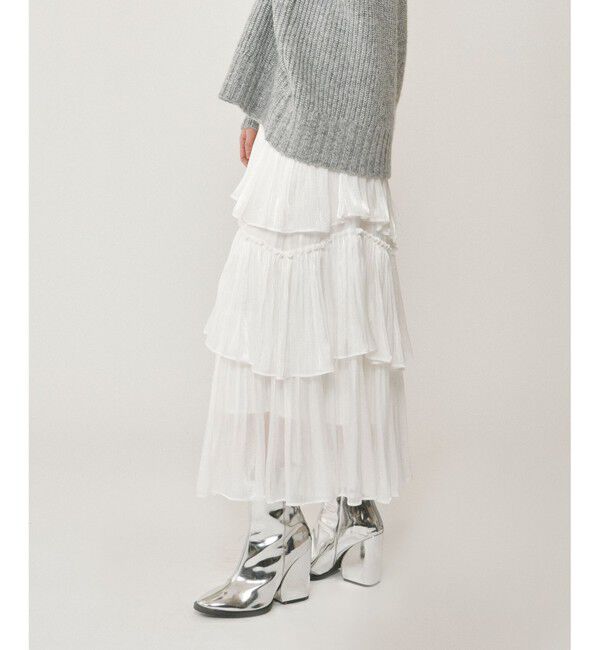  「イレギュラーティアードスカート」|スカート|