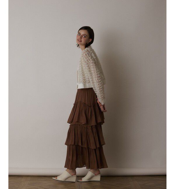  「イレギュラーティアードスカート」|スカート|