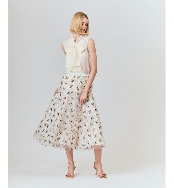 Grace Class「マリンembフレアスカート」|スカート|