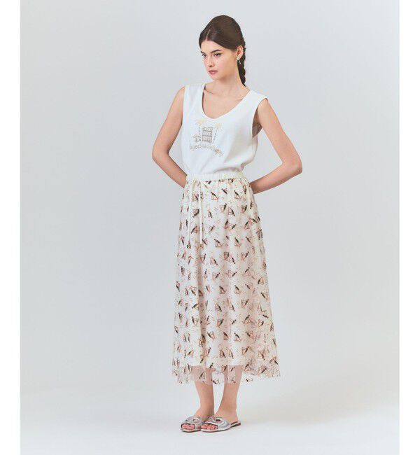 Grace Class「マリンembフレアスカート」|スカート|