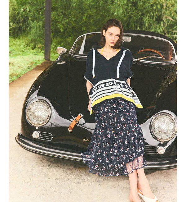 Grace Class「マリンembフレアスカート」|スカート|