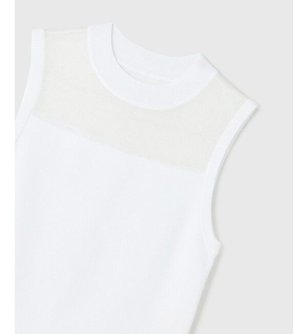 GRACE CONTINENTAL「シアーグロスニットトップ」|その他|