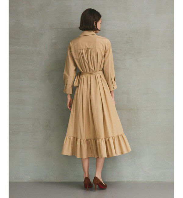 Grace Class「カシュクールシャツワンピース」|ワンピース|