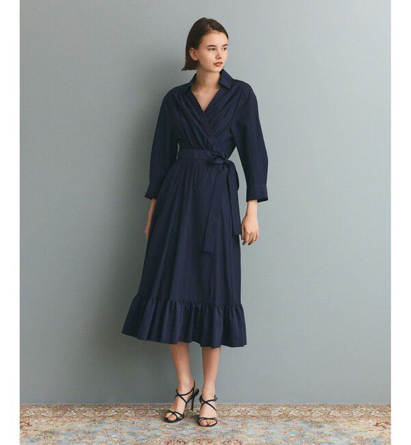 Grace Class「カシュクールシャツワンピース」|ワンピース|