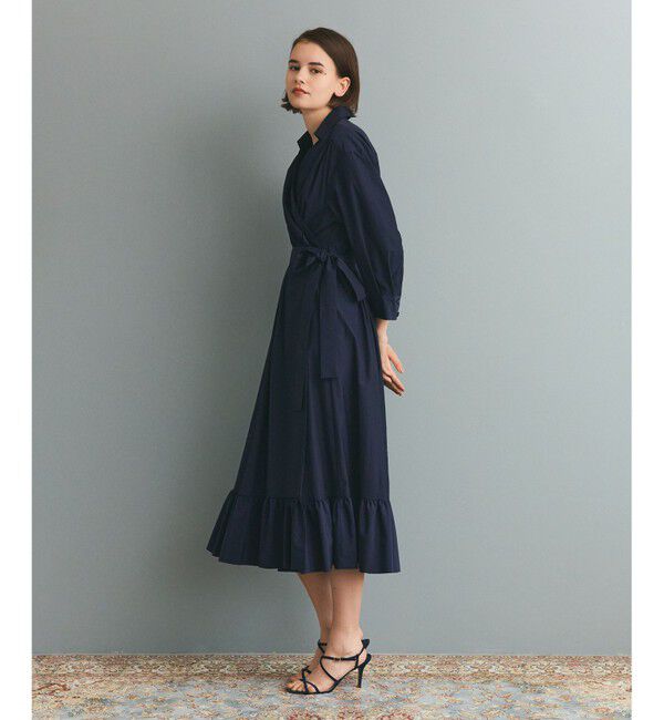 Grace Class「カシュクールシャツワンピース」|ワンピース|