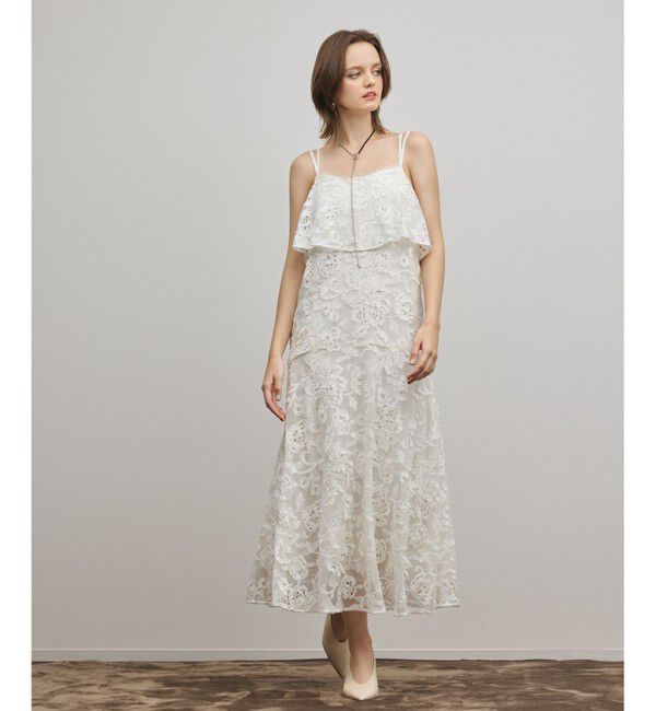 Diagram「チュールレースロングワンピース」|ワンピース|