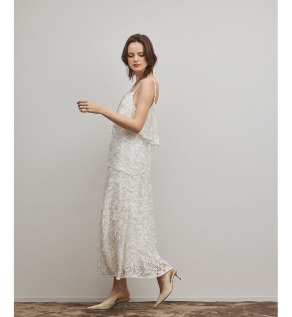 Diagram「チュールレースロングワンピース」|ワンピース|