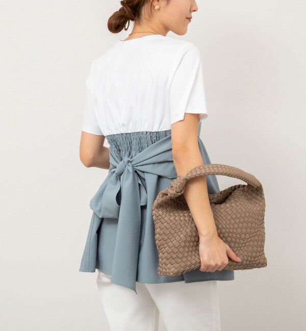 NOLLEY'S「【追加】◇【WEB先行発売】ビスチェ風コンビTシャツ」|Tシャツ・カットソー|