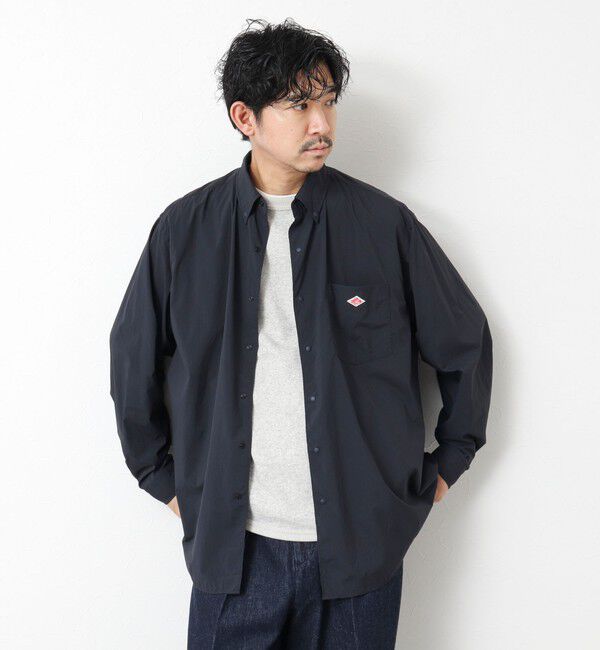 NOLLEY'S goodman「【DANTON/ダントン】DOT BUTTON B.D. SHIRT LS 25SS」|シャツ・ブラウス|