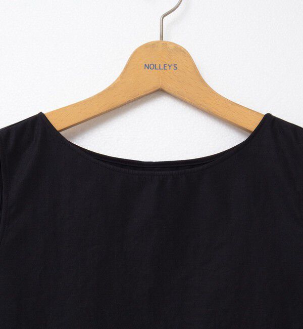 NOLLEY'S「エクセルテックタンブラーノースリーブブラウス」|シャツ・ブラウス|