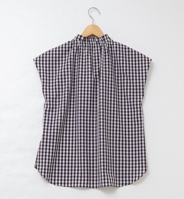 NOLLEY'S「衿フリルショートスリーブシャツ」|シャツ・ブラウス|