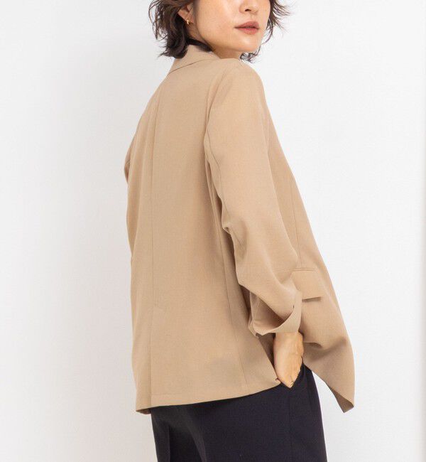 NOLLEY'S「ウォッシャブルエコボイルテーラードジャケット」|テーラードジャケット|