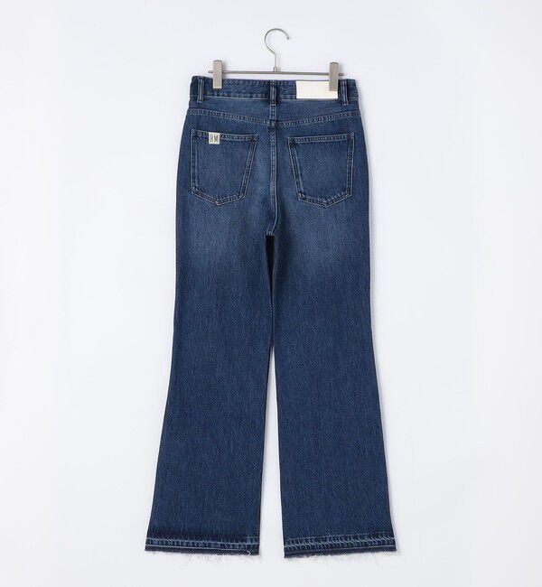 Rie Miller「【RM denim】ハイウエストソフトフレアデニム」|デニム|