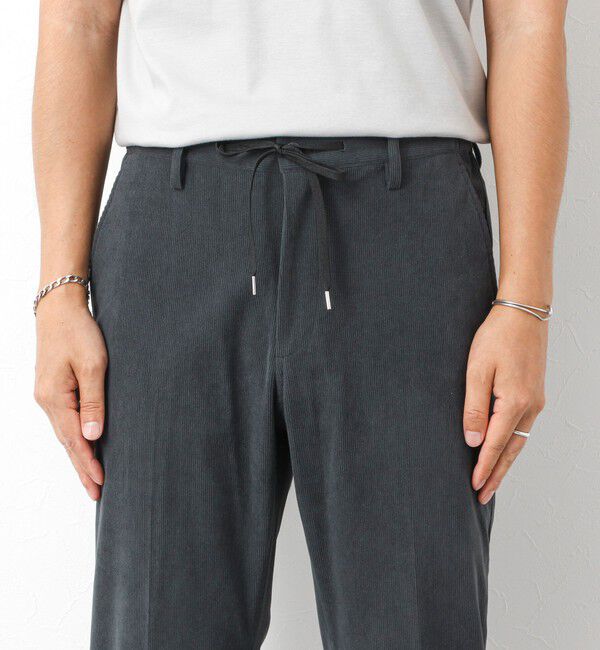 NOLLEY'S goodman「《ビジカジ/セットアップ対応》トリコットコーデュロイ ストレッチ イージーPT 25AW」|チノ|