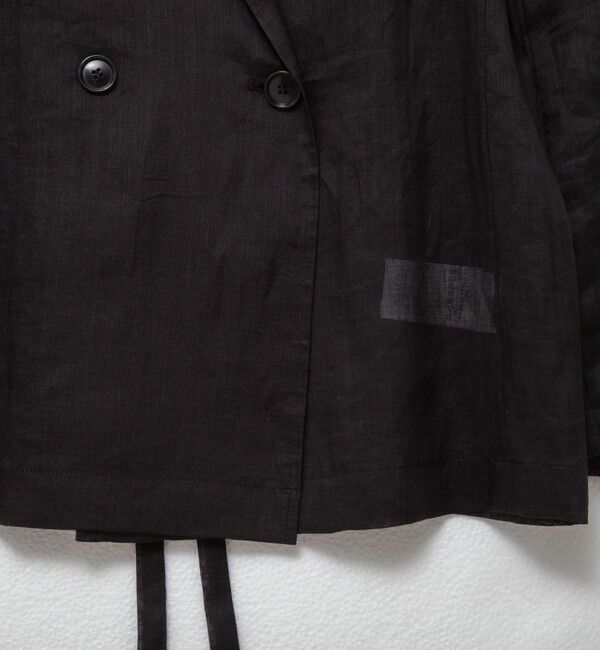 NOLLEY'S「ウォッシャブルシアーラミーダブルジャケット」|テーラードジャケット|