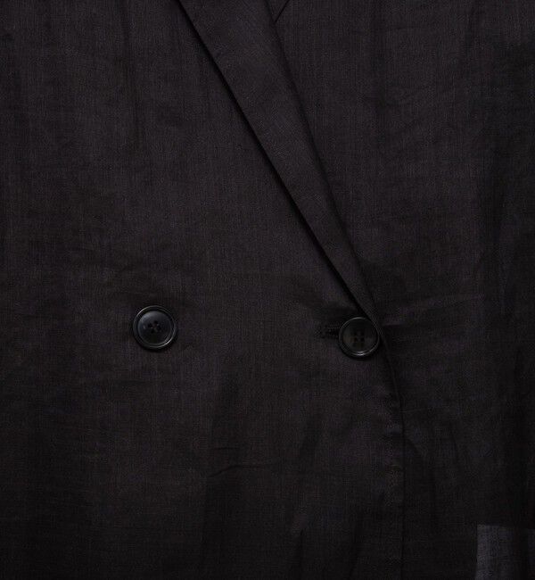 NOLLEY'S「ウォッシャブルシアーラミーダブルジャケット」|テーラードジャケット|