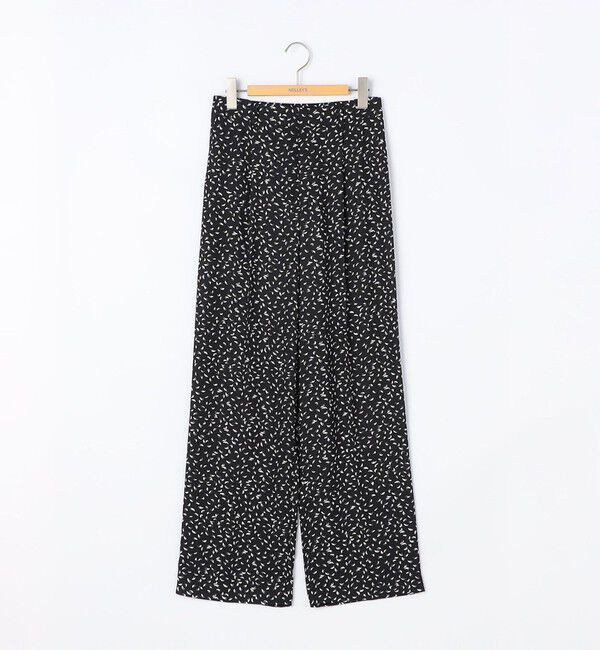 NOLLEY'S「ウォッシャブルバックサテンセミワイドパンツ」|その他|